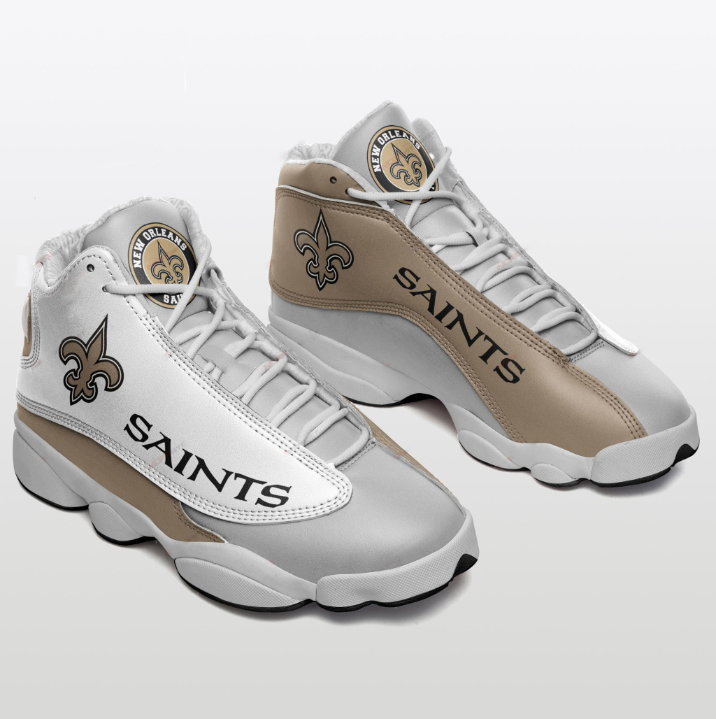 Women's New Orleans Saints Limited Edition JD13 Sneakers 001